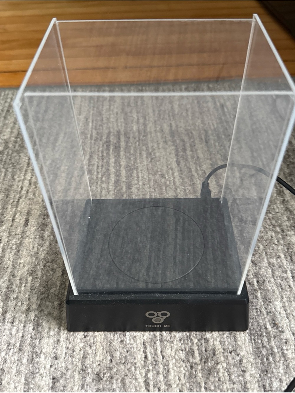 Funko Pop/Action Figure Display Acrylic Case With Custom LED Colours & Rotates